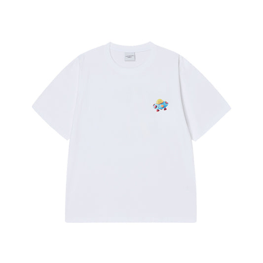 CLAY ALIEN SHORT SLEEVE T-SHIRT WHITE