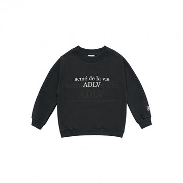 KIDS BASIC LOGO SWEATSHIRT BLACK