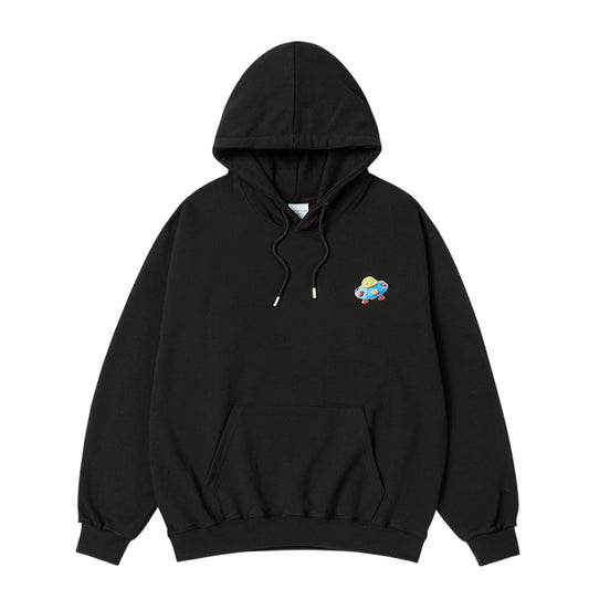 CLAY ALIEN HOODIE BLACK