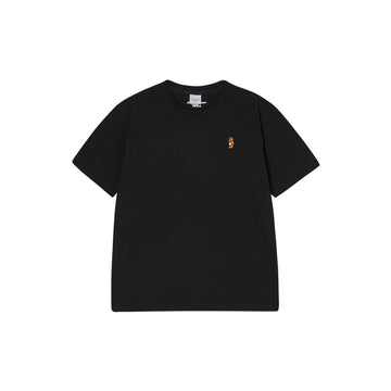 WOMAN STAND AC BEAR SHORT SLEEVE T-SHIRT BLACK