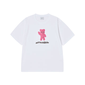 ALIEN BEAR SHORT SLEEVE T-SHIRT WHITE