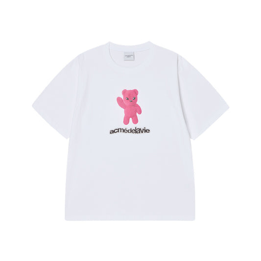 ALIEN BEAR SHORT SLEEVE T-SHIRT WHITE