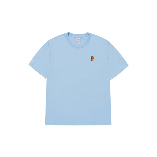 WOMAN STAND AC BEAR SHORT SLEEVE T-SHIRT SKY BLUE