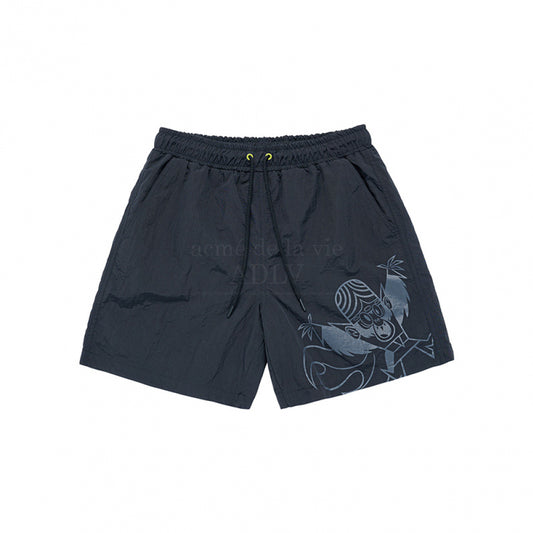 THE POWERPUFF GIRLS X acmé de la vie Mojo Jojo artwork swim short pants B...